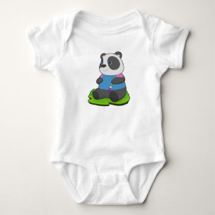 Panda Painter Paint-pensel T Shirt