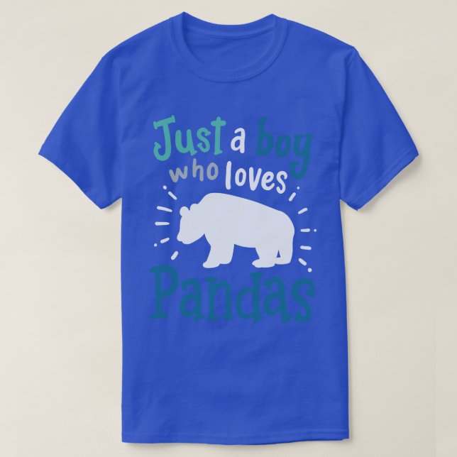 Panda Panda Bear Panda Älskare 1 T Shirt (Design framsida)