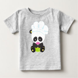Panda, Panda, Panda med Donut T Shirt
