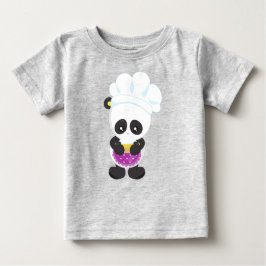 Panda, Panda, Panda med Paj, Apron T Shirt