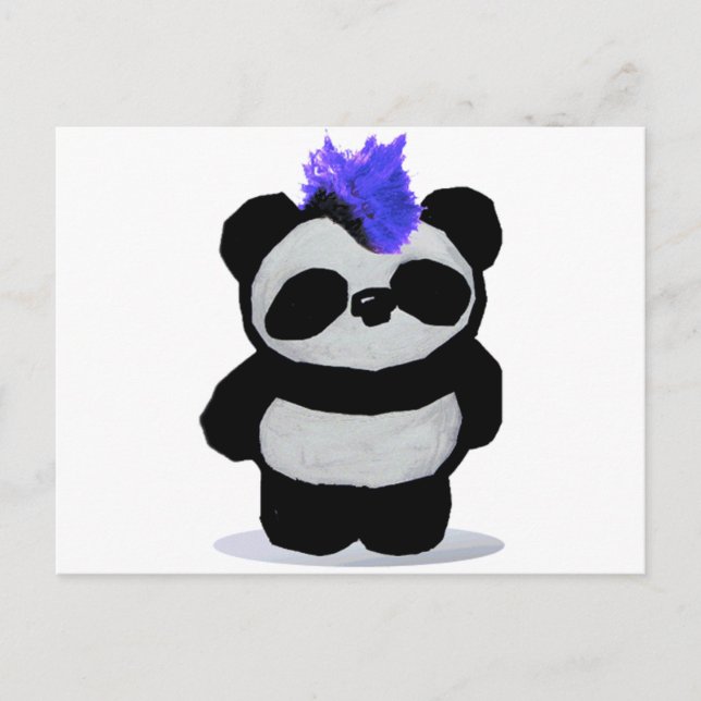 Panda Paperware Vykort (Framsida)