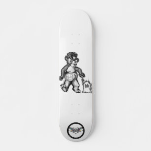 Panda patrol Halloween cosplay Bilder Mini Skateboard Bräda 18,5 Cm