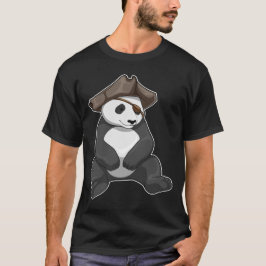 Panda Pirat Pirat hat T Shirt