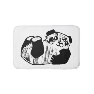 Panda Play Small Bath Mat Badrumsmatta
