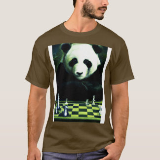 Panda Plays Chess 5 T Shirt