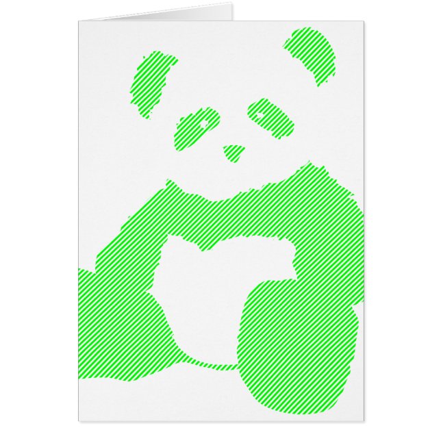 panda plommon OBS kort (Framsidan)