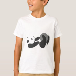 Panda Plouting (svart) T-shirt