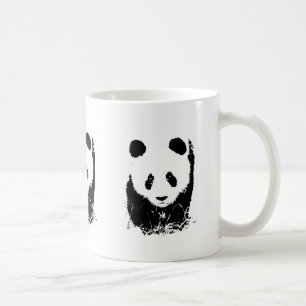 Panda Pop Art Kaffemugg