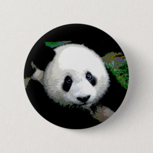 Panda Pop Art Knapp