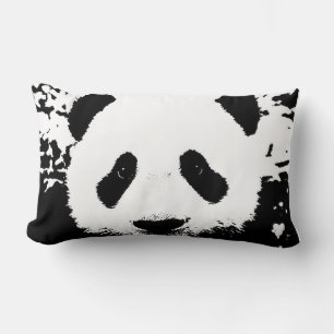 Panda Pop Art Lumbar Pillow Lumbarkudde