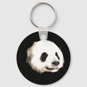 Panda Pop Art Nyckelring