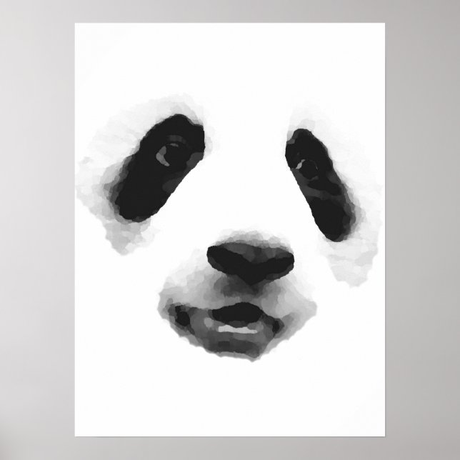 Panda Pop Art Poster (Framsidan)