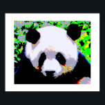 Panda Pop Art Poster Skriv ut - Panda Poster<br><div class="desc">Spara Pandas - Panda Pop Art Image - Panda Porträtt - Panda Ansikte/Head Pop Art Stil Digital Artwork - Protect Pandas - Natur Environment Grönt World - Bear/Animal Bilder - Spara Pandas - Räddat planeten</div>