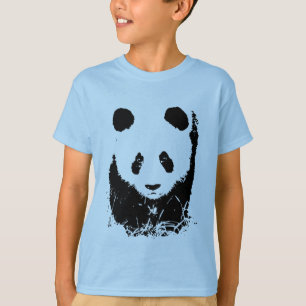 Panda Pop Art T Shirt