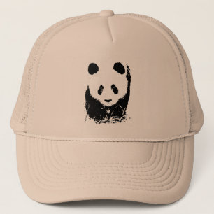 Panda Pop Art Truckerkeps