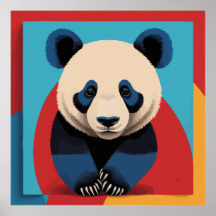 Panda pop poster