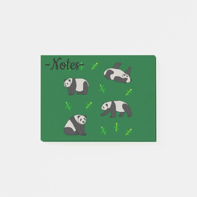 Panda Post-it Block (Framsida)