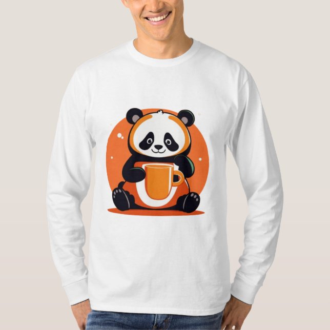 Panda Power T Shirt (Framsida)
