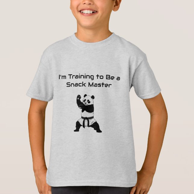Panda Power! T Shirt (Framsida)