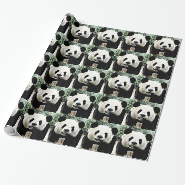 Panda Presentpapper (Utrullad)