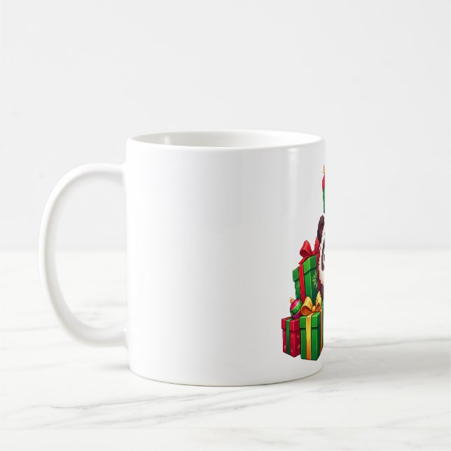 Panda Presentstapel Glädje Kaffemugg (Vänster)