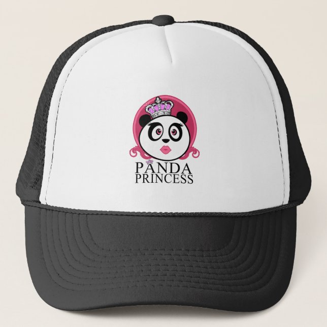 Panda prinsessa söt panda drottning keps (Framsida)