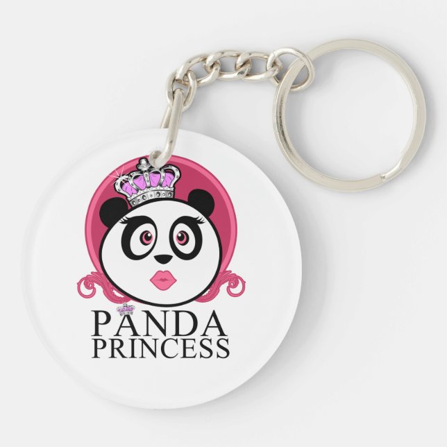 Panda prinsessa Söt Panda drottning krona (Baksidan)