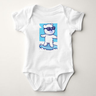 Panda Print Baby-bodykostdräkt T Shirt