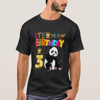Panda Py Animal 3Th Panda T Shirt