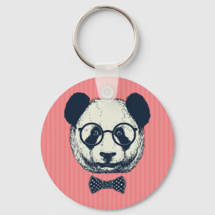 Panda Rand Nyckelring