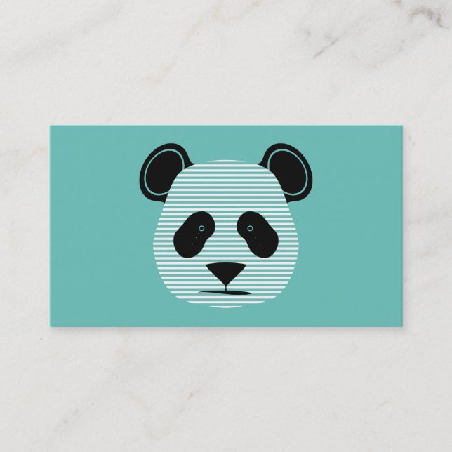panda rand visitkort (Framsida)