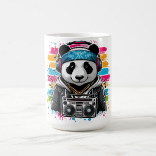 Panda Rapper Kaffemugg
