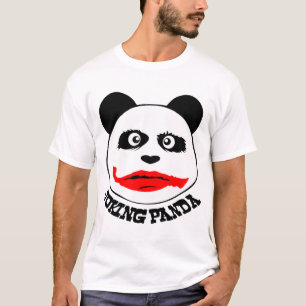panda rolig parodi tee shirt