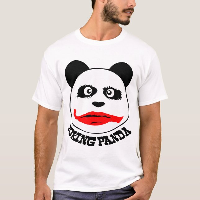 panda rolig parodi tee shirt (Framsida)