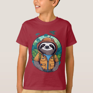 Panda roligt Art-design T Shirt
