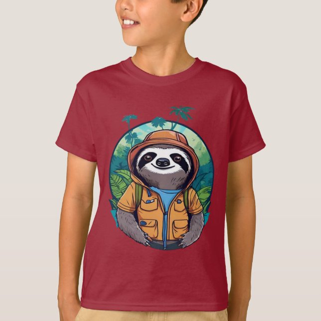 Panda roligt Art-design T Shirt (Framsida)
