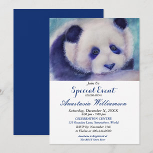 PANDA ROLIGT PARTY EVENT INBJUDAN