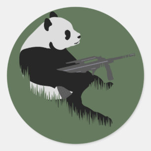 PANDA RUNT KLISTERMÄRKE