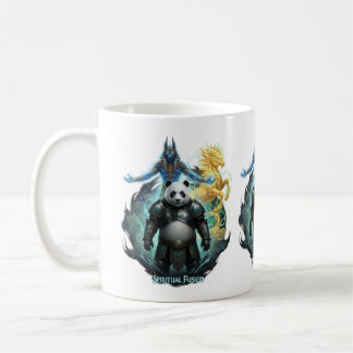 Panda Samouraï - Fusion Spirituelle Kaffemugg