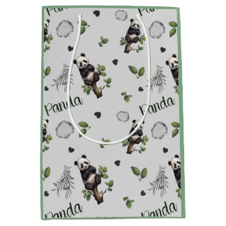 Panda Seamless Mönster Baby Blanket