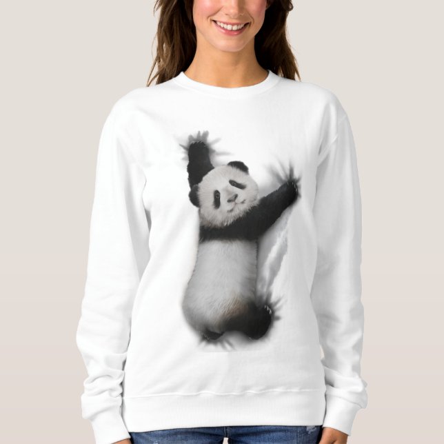 Panda Shirt Humous Graphic Animal T-Shirt Gifts (Framsida)