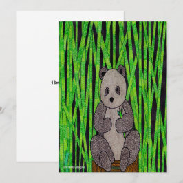 Panda (singel) - Greeting Card Julkort