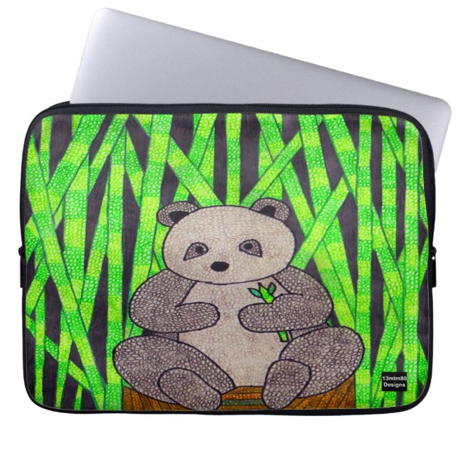 Panda (singel) - Laptoppskydd Laptop Fodral (Framsidan)