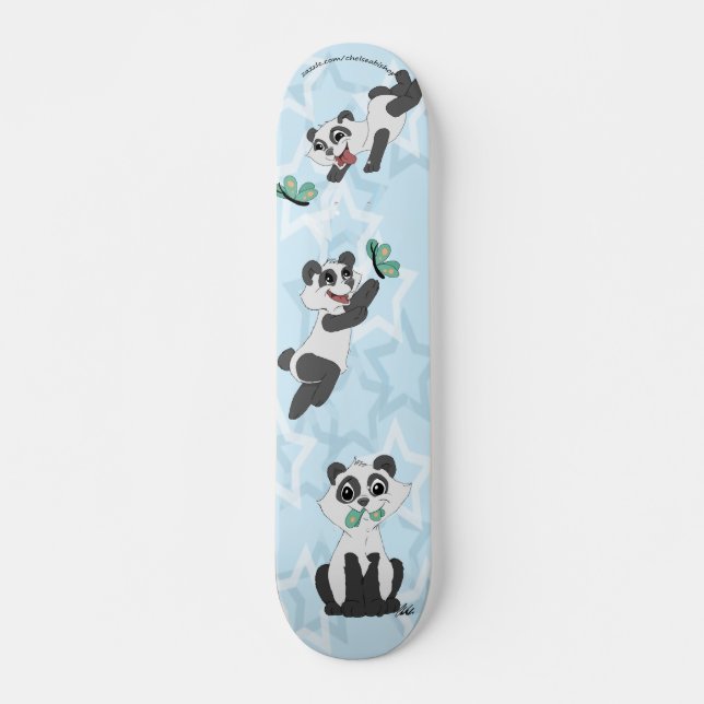 Panda Skateboard Bräda 20,5 Cm (Framsida)