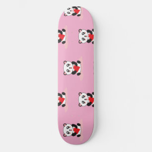 Panda-skateboard för alla åldrar mini skateboard bräda 18,5 cm