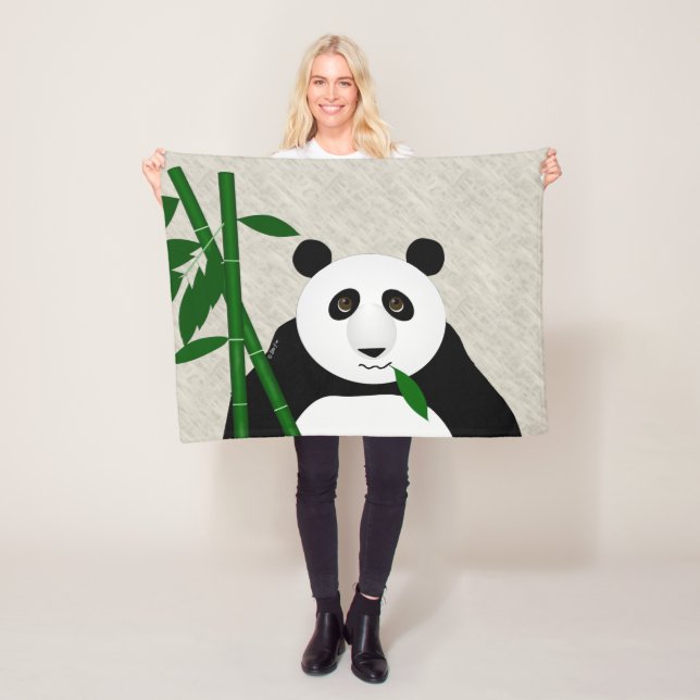 Panda Small Fleece Blanket (På plats)