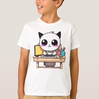 Panda Smile före eat T Shirt