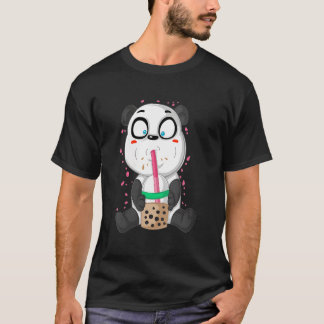 Panda Soju Bamboo Bear Korean Drinking Sweet Tea T Shirt