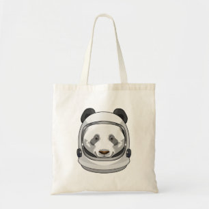 Panda som astronaut med Helmet Tygkasse