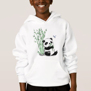 Panda som äter bambu tröja